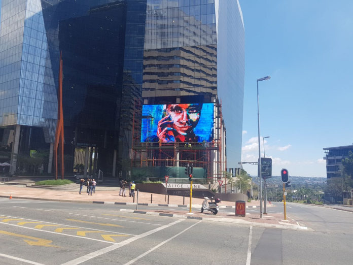 Relativ Media's Digital Screen Creates Feeling of New York In SA