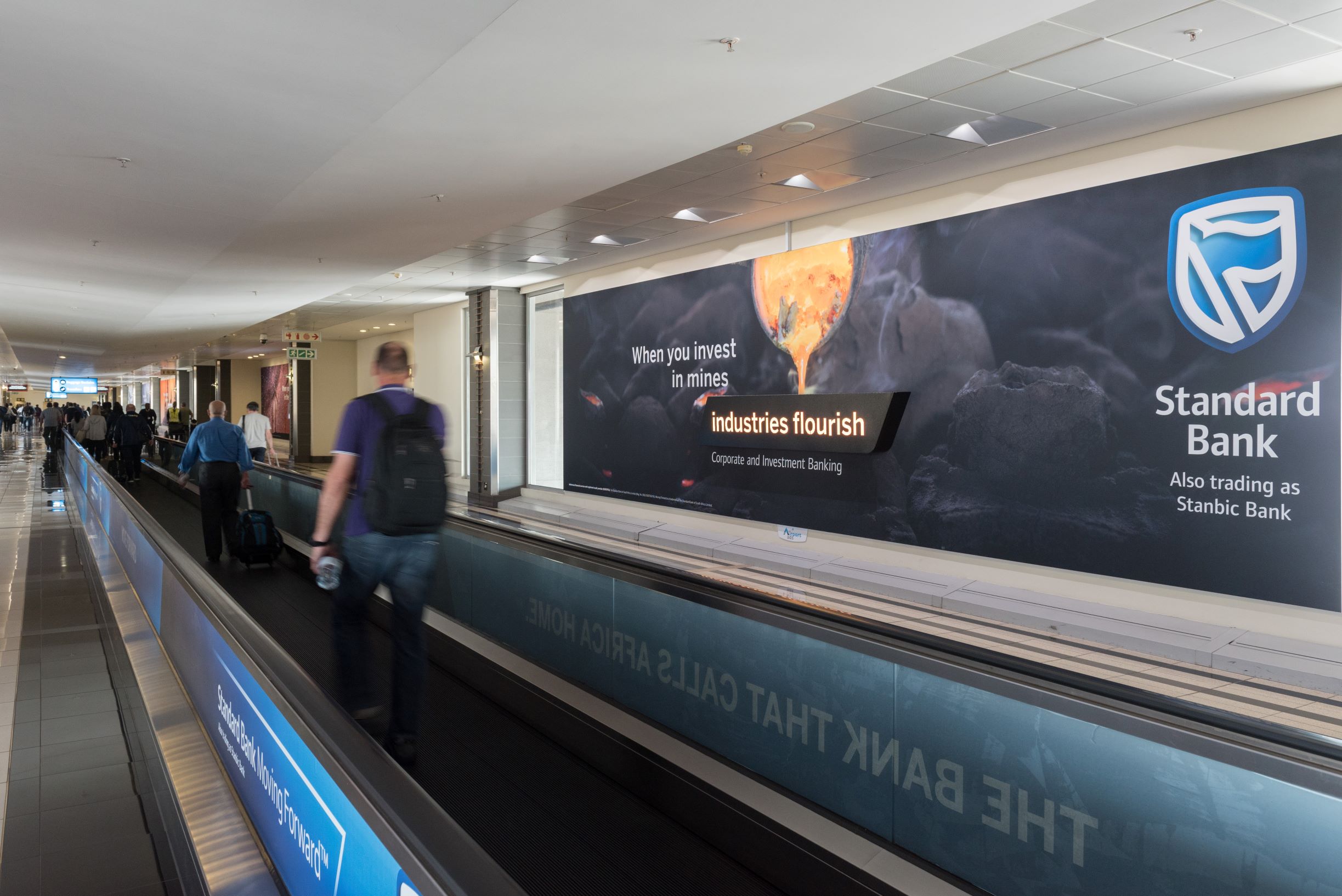 Standard Bank Embarks On Dynamic Campaign With Airport Ads ...