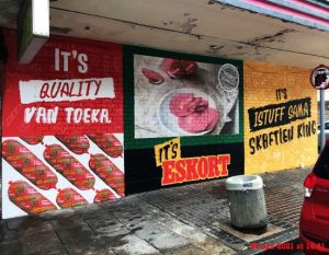 Eskort Campaign Broadens Reach With Wall-Murals, Spaza Shop And School Signage