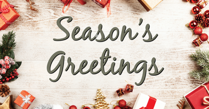 Seasons greetings from MODERN MARKETING