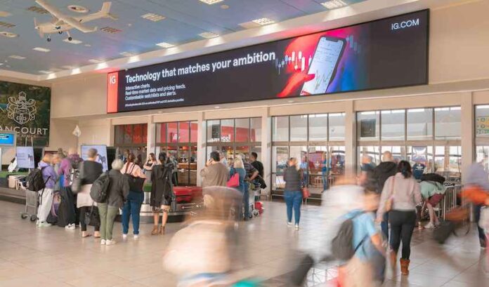 Large-Format Digital Media Platforms At Key National Airports In South Africa