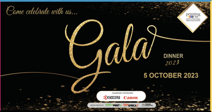 Printing SA Announces National Annual Gala Dinner
