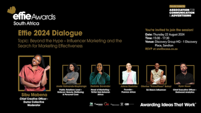 Effie South Africa Dialogue To Explore The Effectiveness Of Influencer Marketing