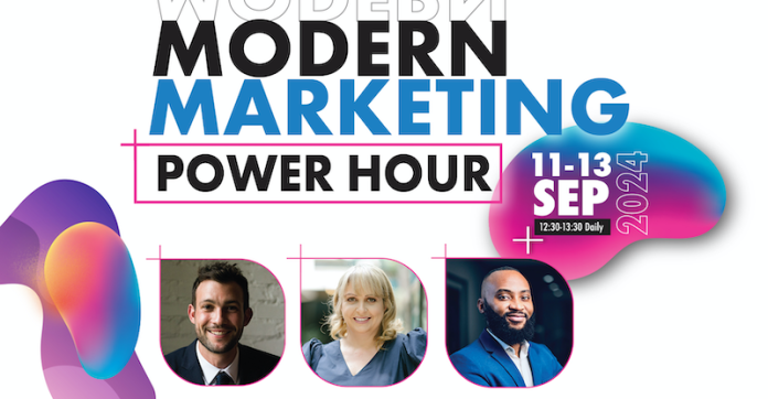 Industry Leaders Will Share How To Supercharge Your Marketing At The Modern Marketing Power Hour