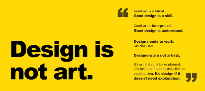 Design Shouldnt Be Treated Like Art