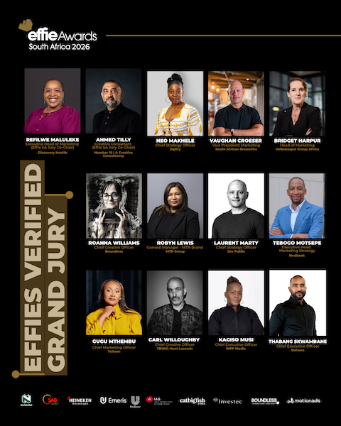 Effie Awards South Africa 2026 Grand Jury Revealed